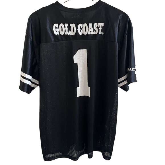 Mens Moisture Wicking Dri-Fit Shirt XL Black White Graphic Print Quick Dry - Picture 2 of 6